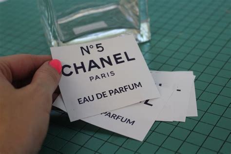 chanel vase stickers|chanel labels.